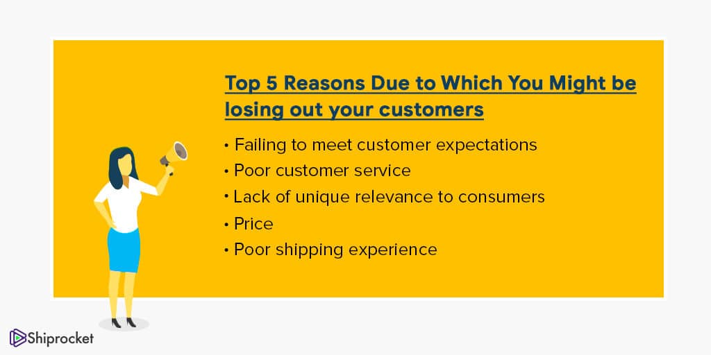 Reasons due to which you might be losing out your customers