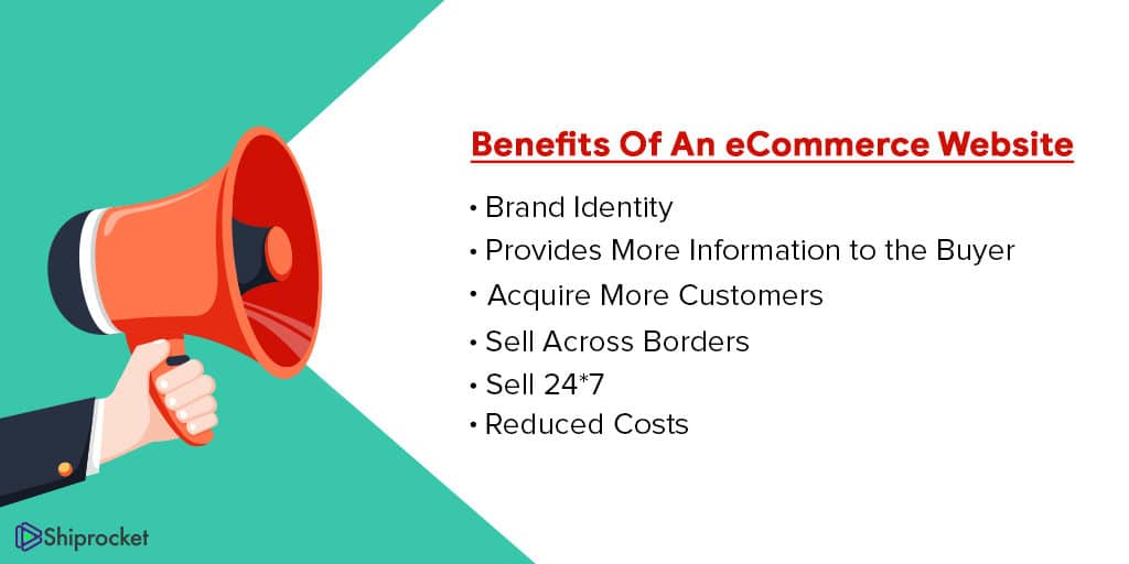 Advantages of an eCommerce website