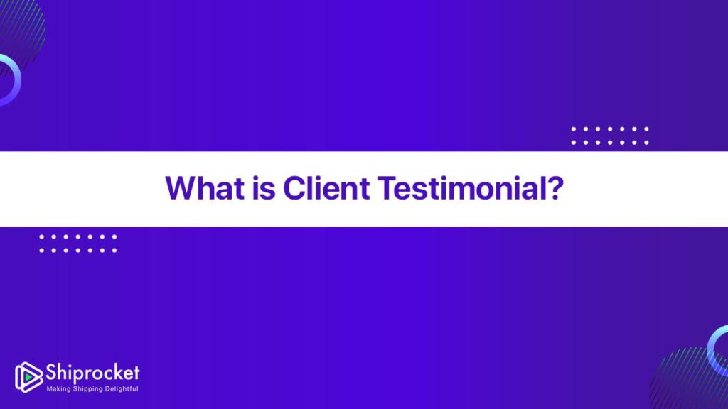 Client Testimonial