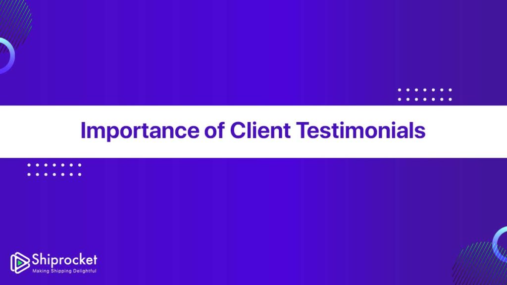 Client Testimonial