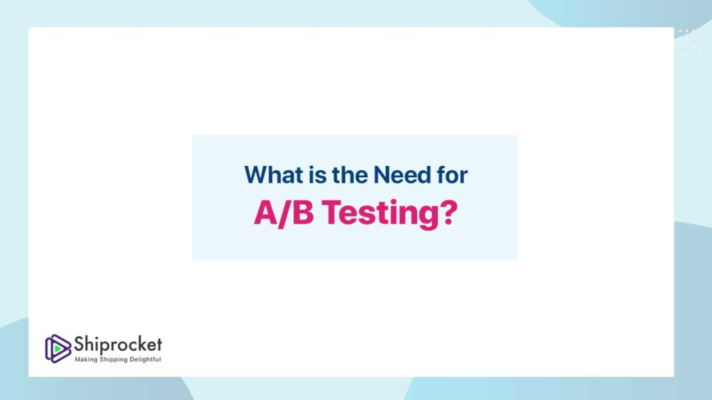 A/B testing