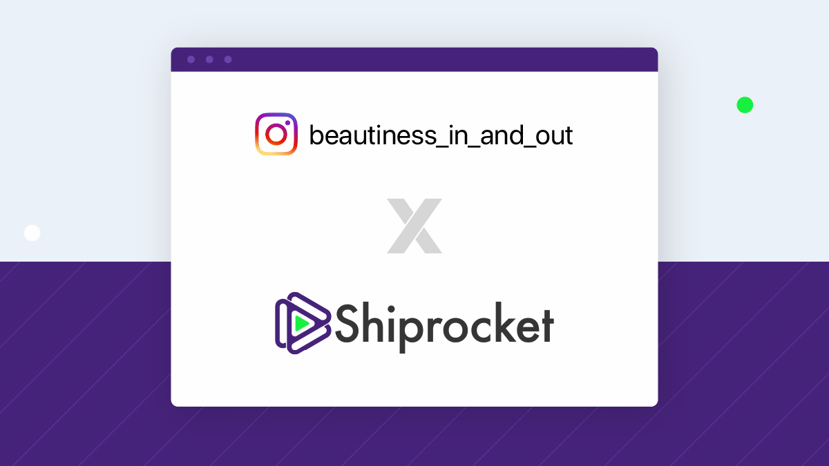 How Shiprocket Helped This Instagram Store Ship Its Products Effortlessly?