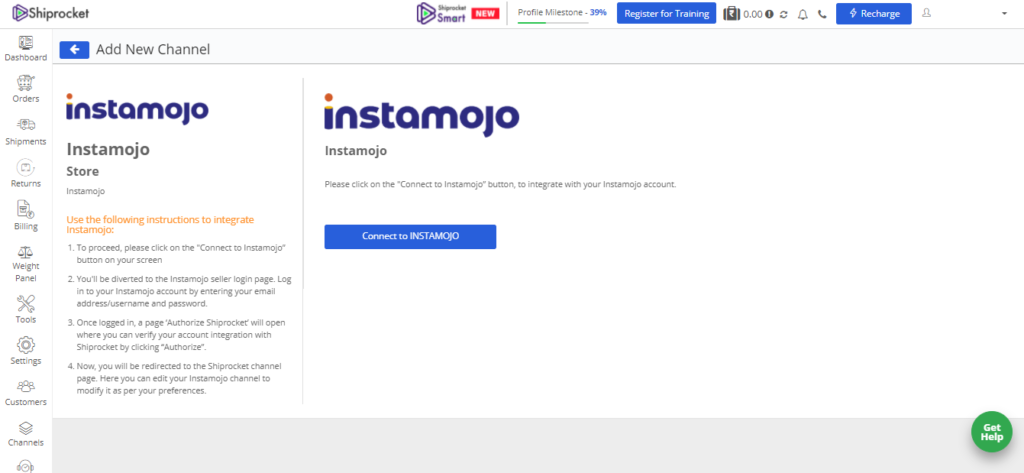 Instamojo Integration