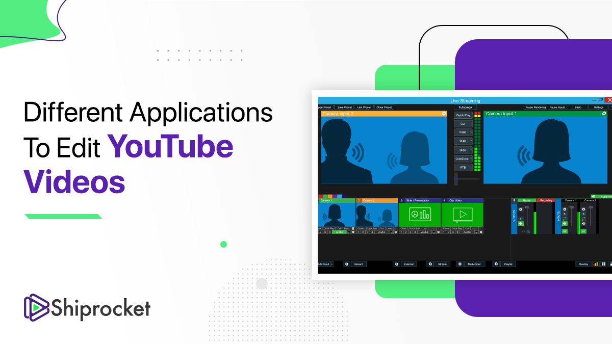 Different Applications To Edit YouTube Videos