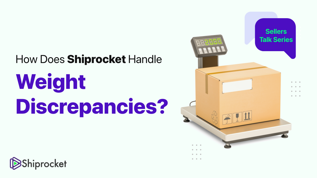 How Does Shiprocket Handle Weight Discrepancies?