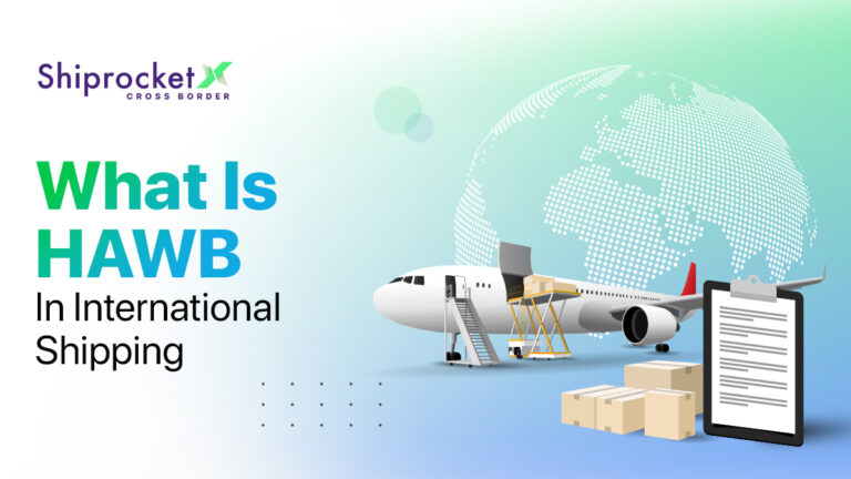HAWB in international shipping