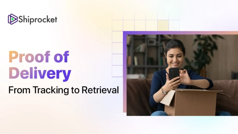 proof of delivery india post