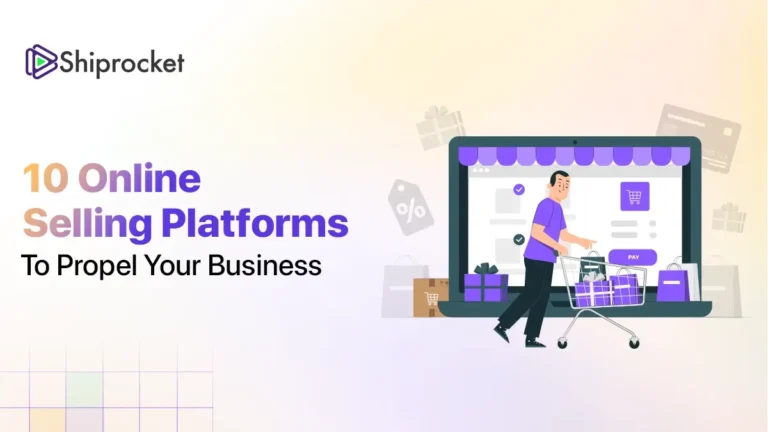 Online selling platforms