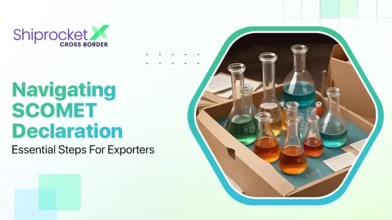 Scomet Declaration for export