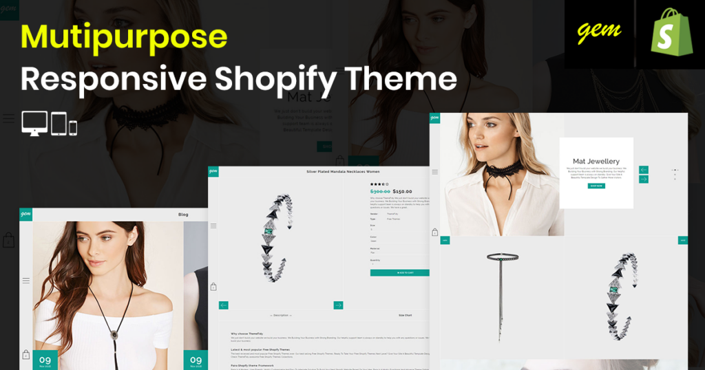 Gem Shopify Paid Theme