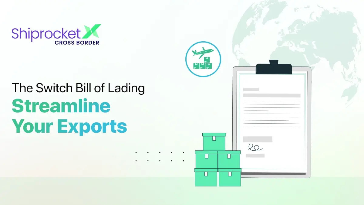 Switch Bill of Lading