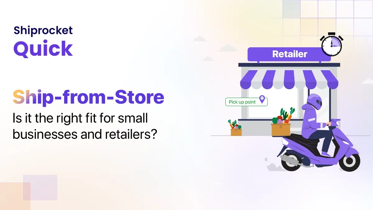 What is ship-from-store model?
