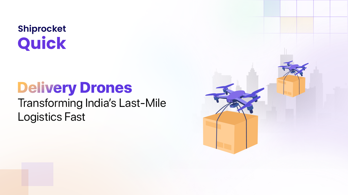 Delivery Drone Services in India